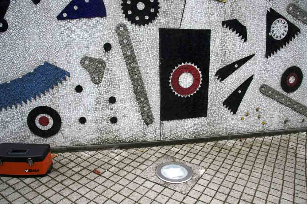 muro Baj mosaico muro Baj mosaico