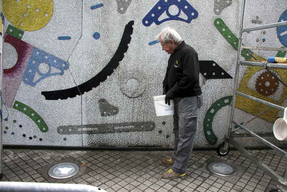 muro Baj mosaico muro Baj mosaico