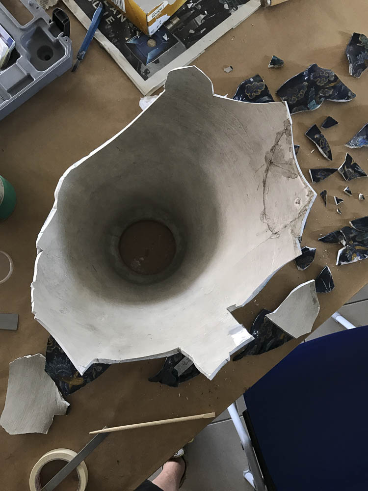 vaso in mosaico vaso in mosaico